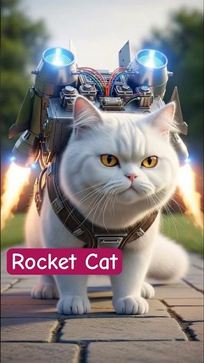ROCKET CAT: Blasts Off to Space