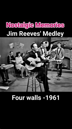 Jim Reeves _ Medley - 4 walls - Tenn waltz - He'll Have to Go. Jim Reeves Medley (1961) Folks legends please mention Jim Reeves Musicians name's below your comments? #nostalgic #flashback ❤️ | Kuks yeps