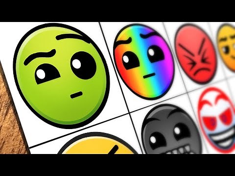Drawing NEW Geometry Dash LOBOTOMY Faces #8 / How to draw GEOMETRY DASH