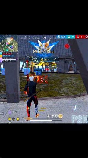 Fastest Kill Ever ⚡🔥#p2k #freefire #shortsfeed