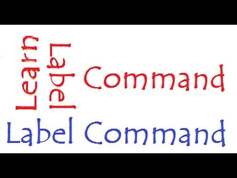 Logo (Label Command) - Writing on MSW Logo main Screen | logo for class 3 class 4 class 5