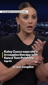 1.7M views · 10K reactions | Actress Kaley Cuoco revealed she and her fiancé are in couples therapy as they raise their young daughter. | Page Six | Facebook