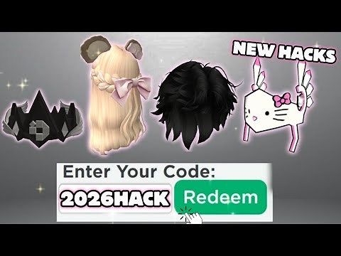 HURRY! FREE 2026 HAIRS, FACES AND ACCESSORIES IN ROBLOX! *WORKING HACKS* 🍾🎉