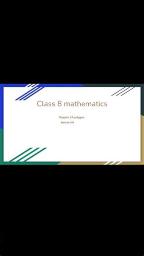 rs Aggarwal class 8 chapter 14 exercise 14 a question number 1 to 9