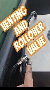 Venting my fuel cell and a rollover valve. #fuelcell #squarebodychevy #lsswap #mechanic
