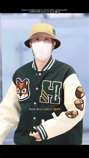 HOBII IS SAFELY BACK IN KOREA 🇰🇷 #BTS #JHOPE #HOBI