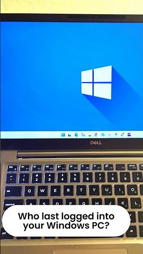How to Check Who Last Logged Into Your PC Using CMD? #tricks #technology #windows