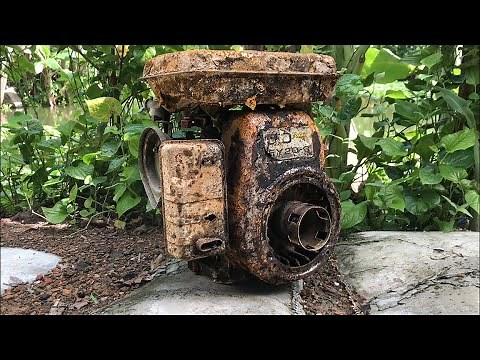 Restoration Engine ROBIN EY20 | Restore Old Engine 5HP Rusty