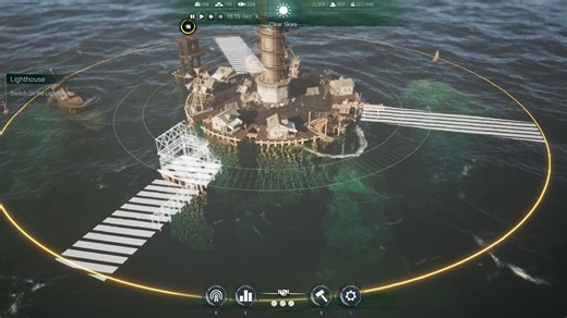 『Drownlight』大洪水に見舞われた世界で都市開発を行うシミュレーションゲームが公開。灯台の光を絶やさずに生存者を集め、闇の脅威を退く | ゲーム・エンタメ最新情報のファミ通.com