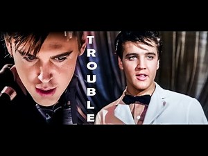 ELVIS PRESLEY & AUSTIN BUTLER - Trouble (From the Motion Picture, 'Elvis') & King Creole 1958 Mix 4K