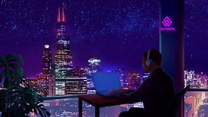 【作業用ＢＧＭ】　Midnight Coding in Chicago - LoFi Jazz Hip-Hop [Code - Relax - Study]
