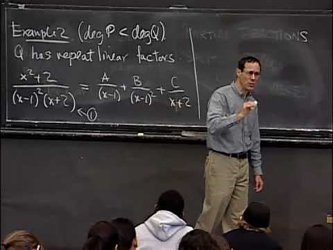 Lec 29 | MIT 18.01 Single Variable Calculus, Fall 2007