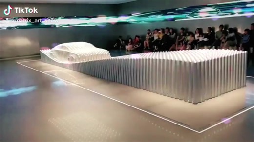 Application of motor-control in a vehicle showroom. #motor #technology #design #automation #show