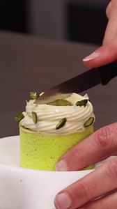 Pistachio Cherry Petits Gâteaux 🍒 But... what are petits gâteaux? They're the mini marvels of the dessert world. Individual cakes, each about 90 grams, bringing the flavors of your favorite full sized treats into a perfect bite sized form!🫰 | Scoolinary