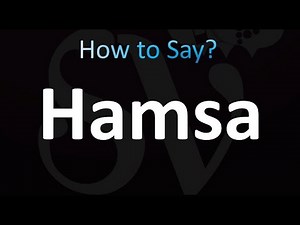 How to Pronounce Hamsa (Correctly!)