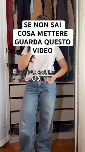 Non sai cosa mettere? Ecco delle formule di outfit, da seguire per ogni occasione ❤️❤️