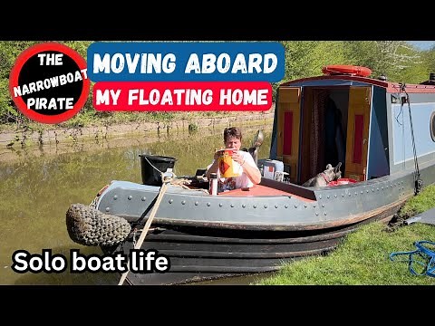 Moving Aboard & Making Her Shipshape ⚓️ | My New Narrowboat home