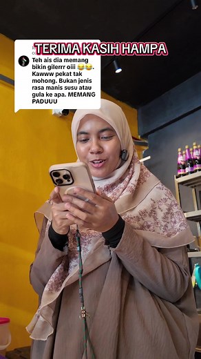 Teh Ais Indonesia Recipe by Aisyah Ariffin