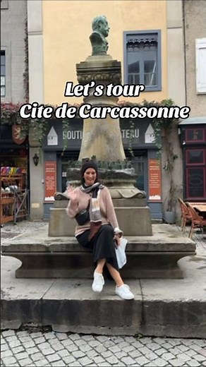 Let’s tour Cite de Carcassonne, France a medieval fortress