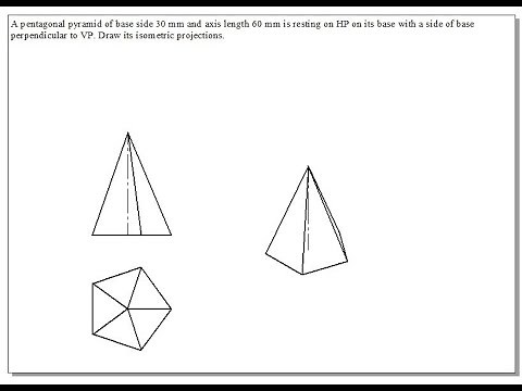 Example 10 on Isometric Projections