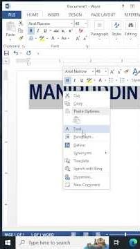 Microsoft Word Tips & Tricks Tutorial #wordtips #word #shortfeed #shorts