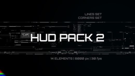 Hud Pack 2. Lines Set