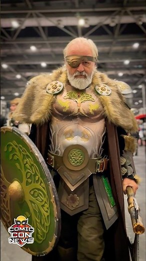 Real-Life Odin! Epic Cosplay from Thor ⚡ #shorts #thor #halloween #marvel #cosplay