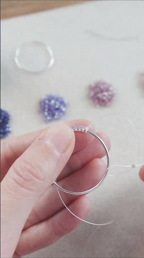 Release on 2/22 - beading tutorial, bead kits, download & earrings ✨ #beadingtutorial #earrings