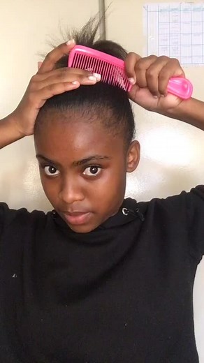 Simple Edges Tutorial with Mousse for Black Girls