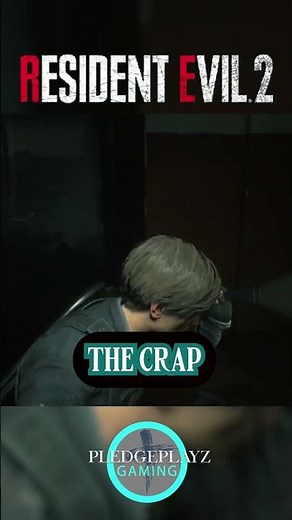 Mr. X Smashes Through the Wall & Scares Me in Resident Evil 2 😱🔥 #residentevil2remakeleon #shorts