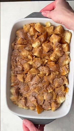 French Toast Casserole #recipe #food