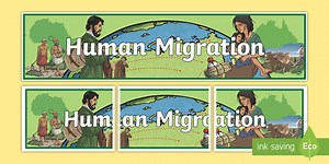 Human Migration Banner