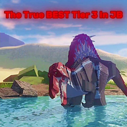 The BEST Dinosaur in Jurassic Blocky fr ✌️ | #jurassicworld #roblox #spinosaurus