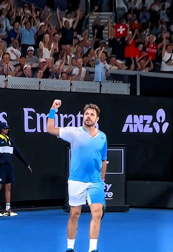 Stan Wawrinka’s FIRE BACKHAND WINNER! 🔥 Stan Wawrinka hits an amazing backhand winner against Taylor Fritz in the third round of the Australian Open 2026. Does he have the best one-handed backhand in history? #wawrinka #tennis #edit #atp #australianopen
