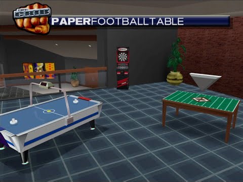 EVERY Mini-Game In THE CRIB!! (ESPN NFL 2K5) (Paper Football, Air Hockey, Darts, Trivia)