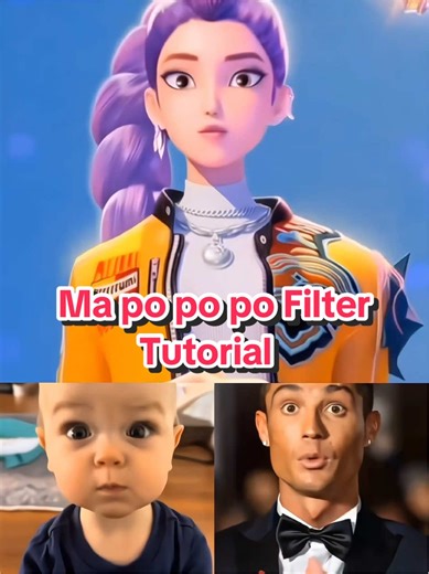 How to Create the Ma Po Po Po Filter Tutorial