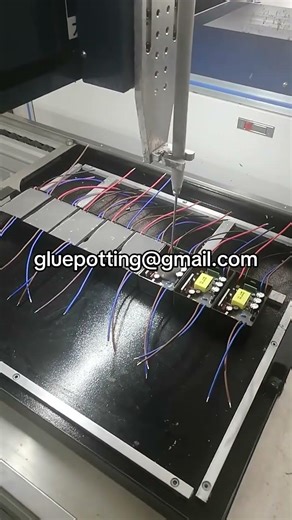 epoxy mixing and dosing machine cnc glue filling system adhesive dispenser