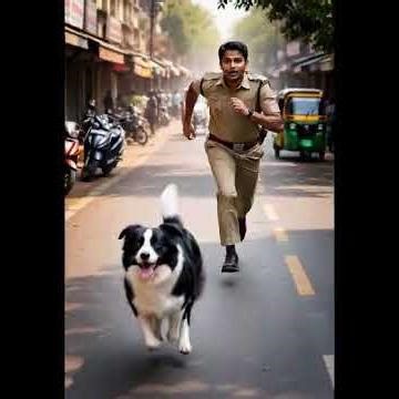 The border collie requested human assistance to rescue its trapped friend #dog #animals #animalscute