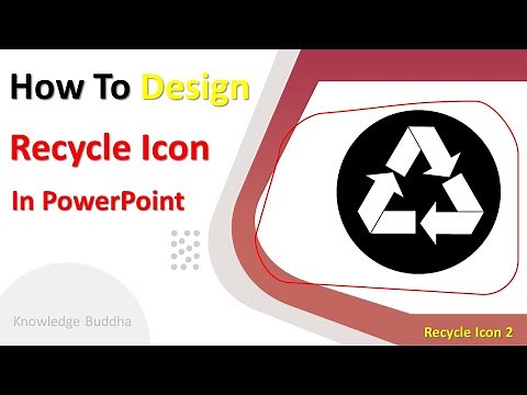 How To Design Recycle Icon In PowerPoint 2016 || PowerPoint make Icon Tutorial_ PowerPoint Ranger
