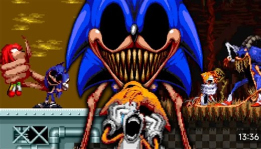 SONIC.EXE ONE MORE TIME 重新像素化 (SONIC.OMT/ONE LAST ROUND REWORK 重制)