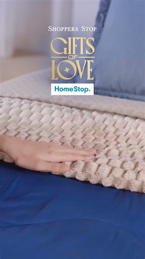 48K views · 374 reactions | Blankets so soft, you’ll cancel plans just to stay in! Discover tableware, decor, gifting and more only at HomeStop. Curated with love from a collection of 100+ brands. Shop now, in-store or on the app. #ShoppersStop #HomeStop #GiftsOfLove | Shoppers Stop | Facebook