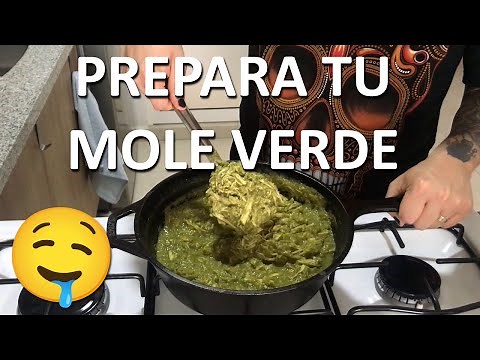 Así Se Hace el Mole Verde de Pollo Casero ¡Es Más Fácil de lo que Crees! | #cocinamexicana