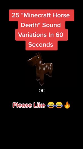 25 Minecraft Horse Death Sound Variations