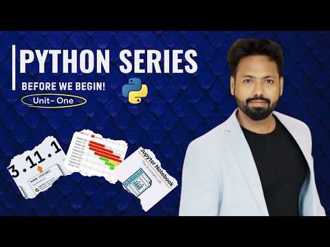 Python for Beginners in Hinglish | Unit 1 – Before We Begin | Distribution(s) | IDE Installation
