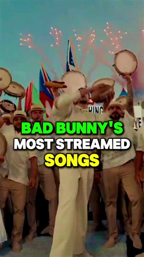 These are Bad Bunny’s most streamed songs 🔥🐰 His biggest hits include LA CANCIÓN, DÁKITI, Me Porto Bonito, Tití Me Preguntó, and Ojitos Lindos — all with billions of streams on Spotify. In this video, the song lyrics are translated into English Which Bad Bunny song is your favorite? 🎧 #badbunny #bestsongs #music #superbowl #halftimeshow