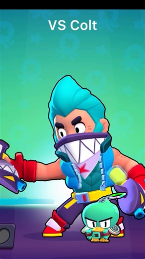 Shelly VS Colt (Brawl Stars)