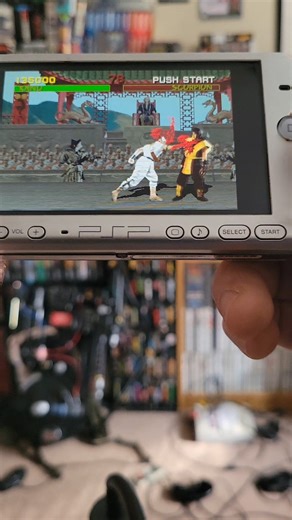 mortal kombat psp #retrogames #sony #psp #mortalkombat #gameplay #arcade