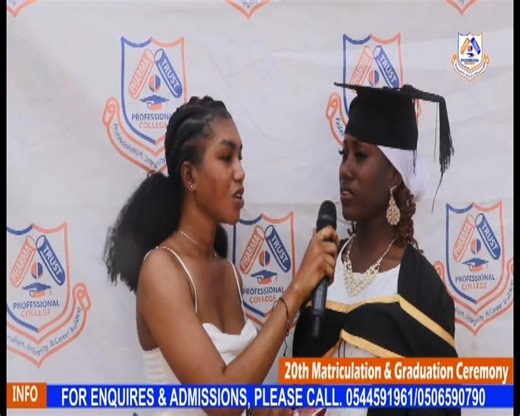 Miss Fhaiza is excited to graduate with PHARMATRUST PROFESSIONAL...