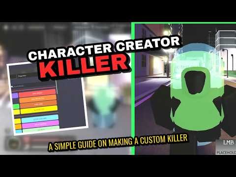 [UFT Dummy Guide] How To Make Your FIRST Custom Killer in UFT! (Character Creator)