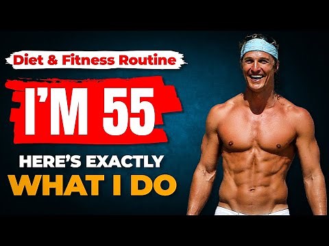 Matthew McConaughey (55 Years Old) Shares His Exact Diet & Fitness Routine | How He Stays Ageless